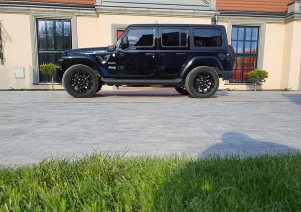 Jeep Wrangler cena 225500 przebieg: 24000, rok produkcji 2021 z Warszawa małe 154